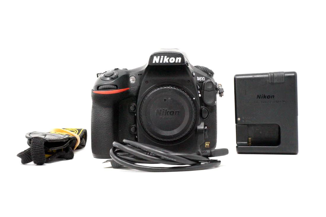 Used Nikon D810 (Boxed SH39589)