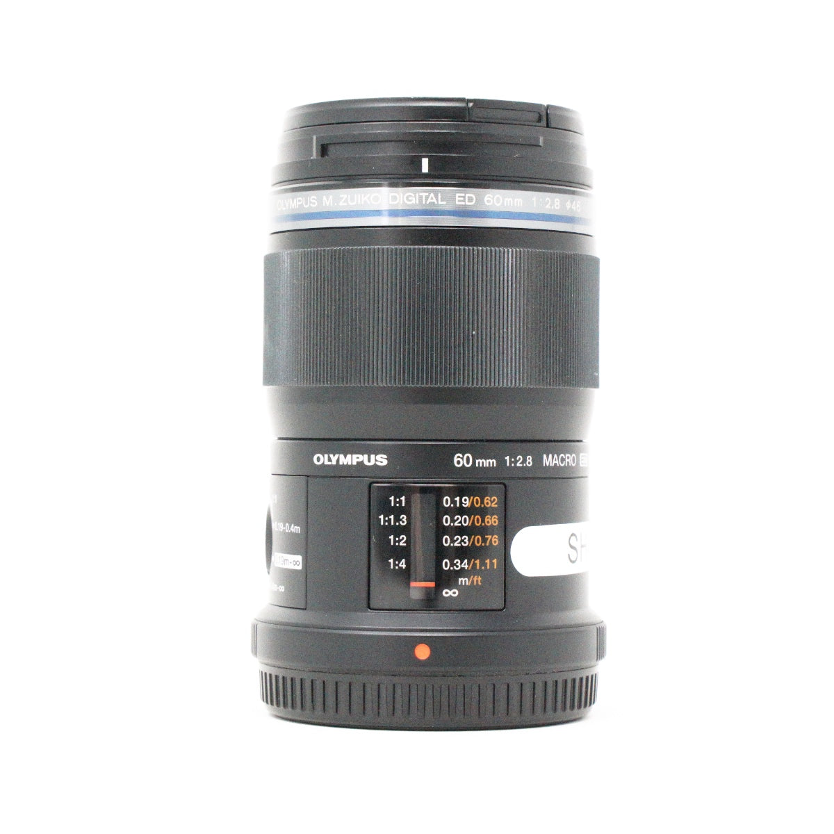 Used Olympus M.Zuiko Digital ED 60mm F2.8 Macro lens