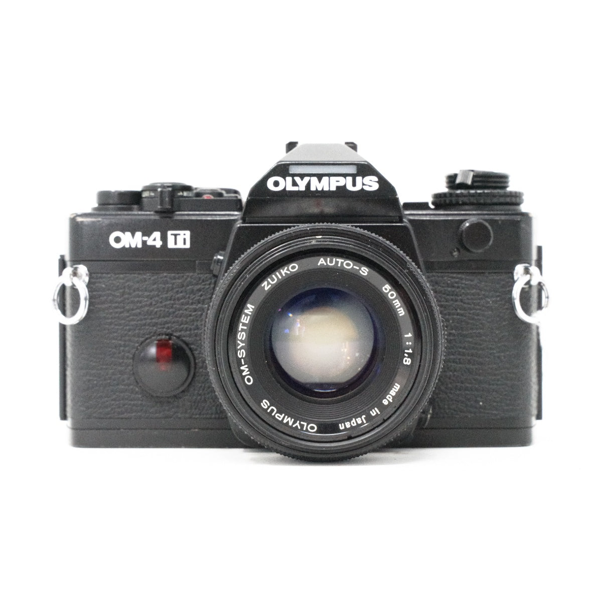 Used Olympus OM4 Ti Black with 50mm f1.8