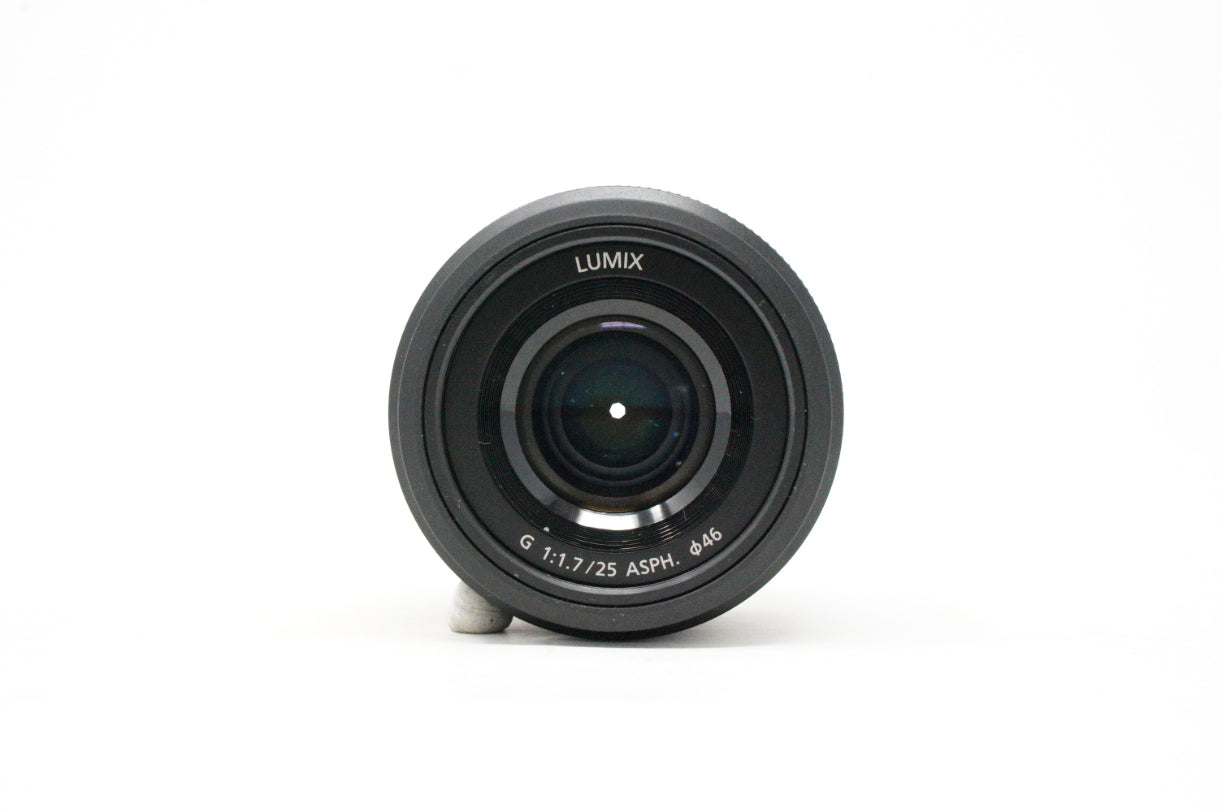 Used Panasonic Lumix G 25mm F1.7 ASPH lens MFT