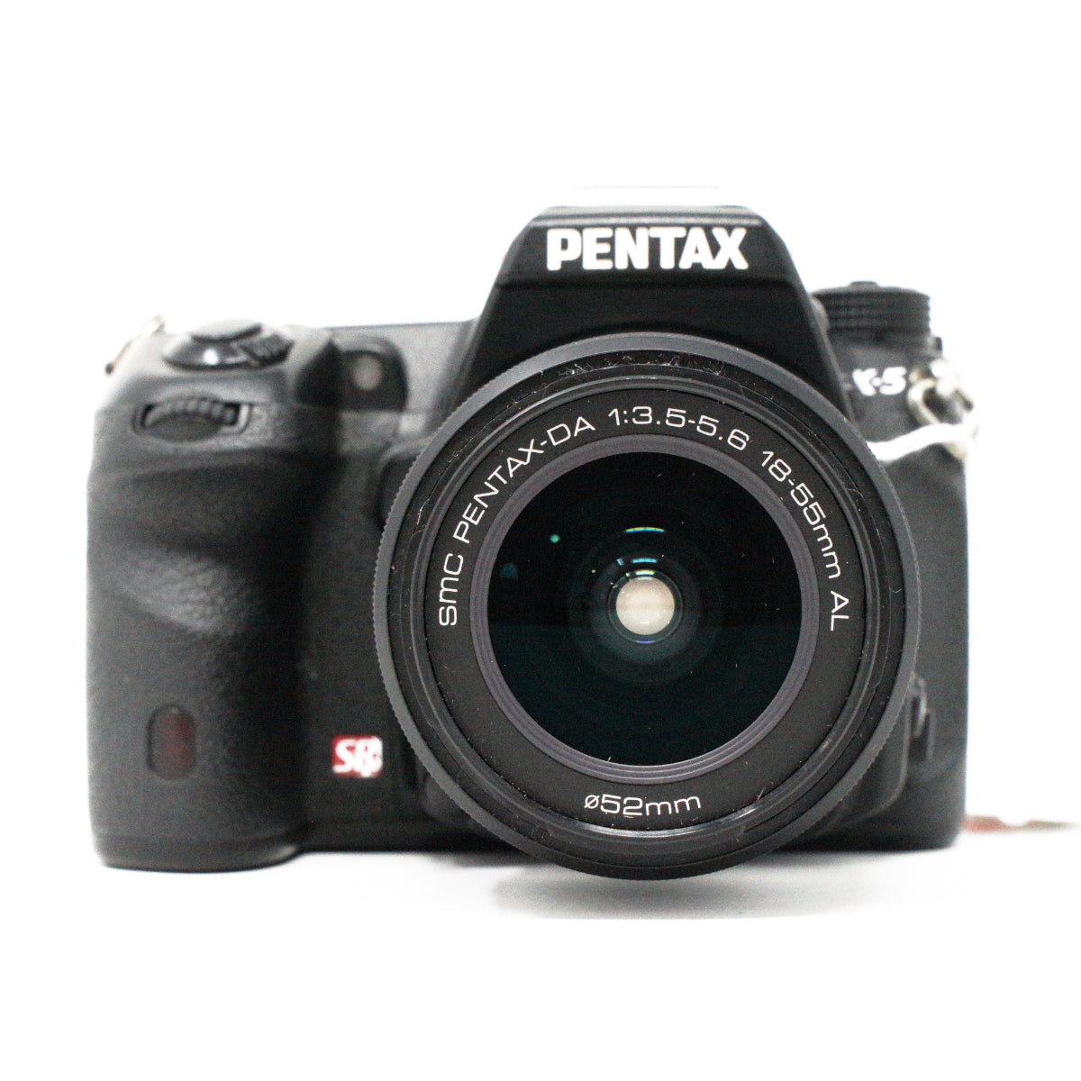 Used Pentax K-5 + 18-55mm F3.5-5.6 AL DSLR camera + 4 batteries