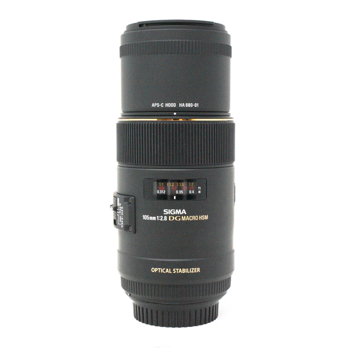 Used Sigma 105mm f2.6 EX DG Macro OS Lens