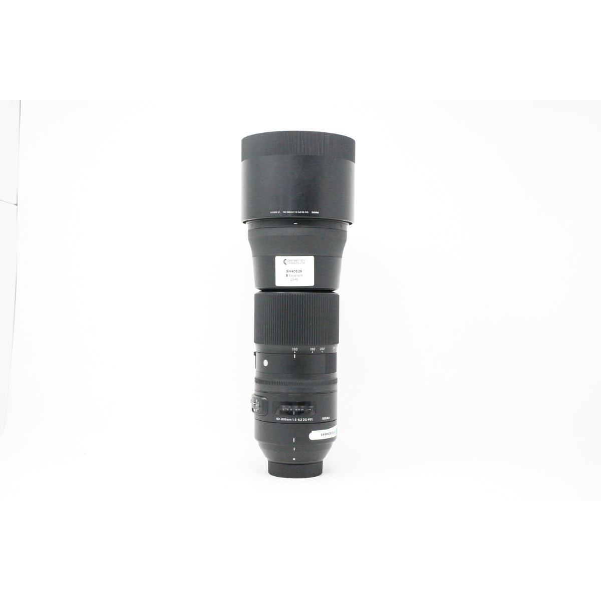 Used Sigma 150-600mm F5-6.3 DG Contemporary lens in Nikon Fit (Boxed