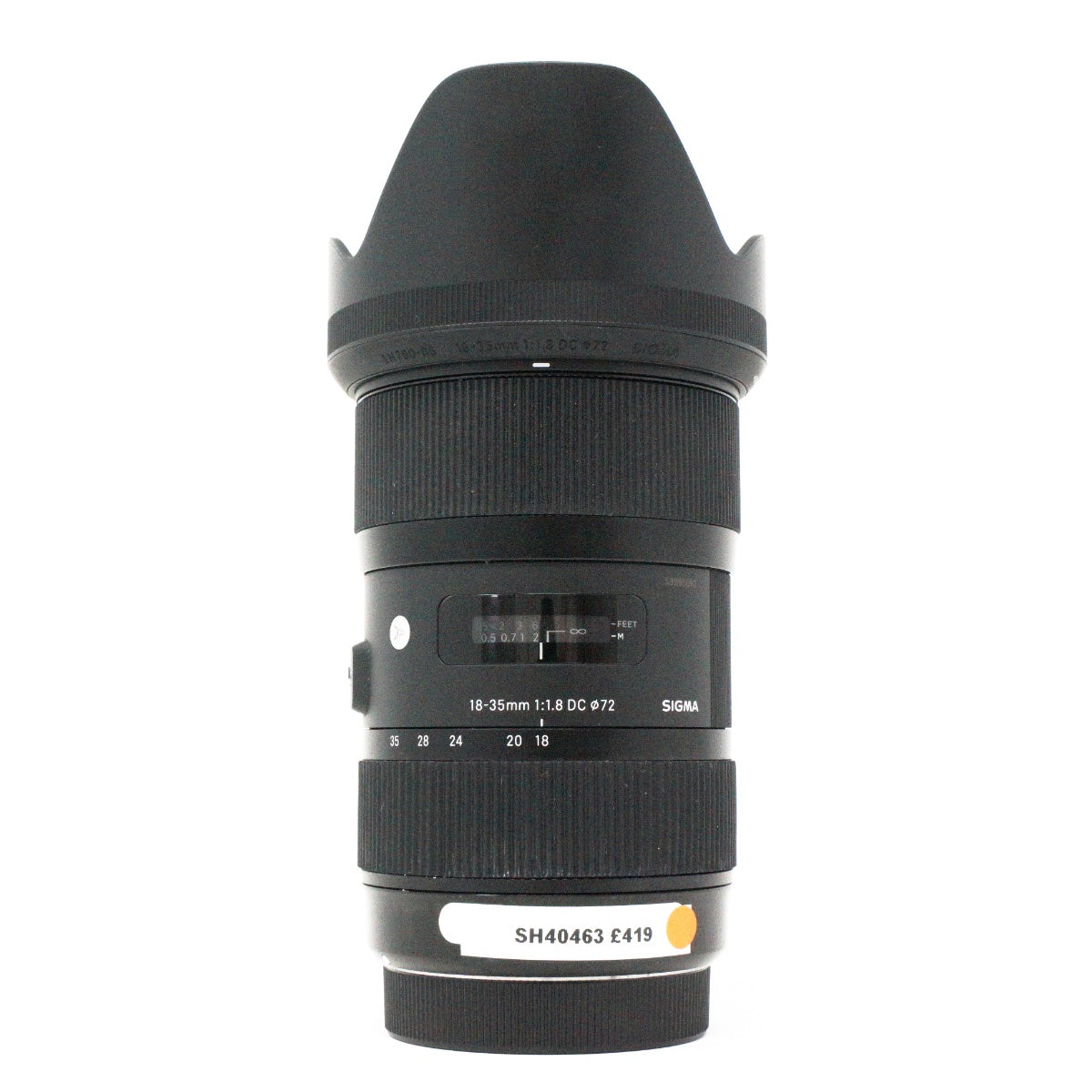 Used Sigma 18-35mm F1.8 DC ART lens for Canon EF