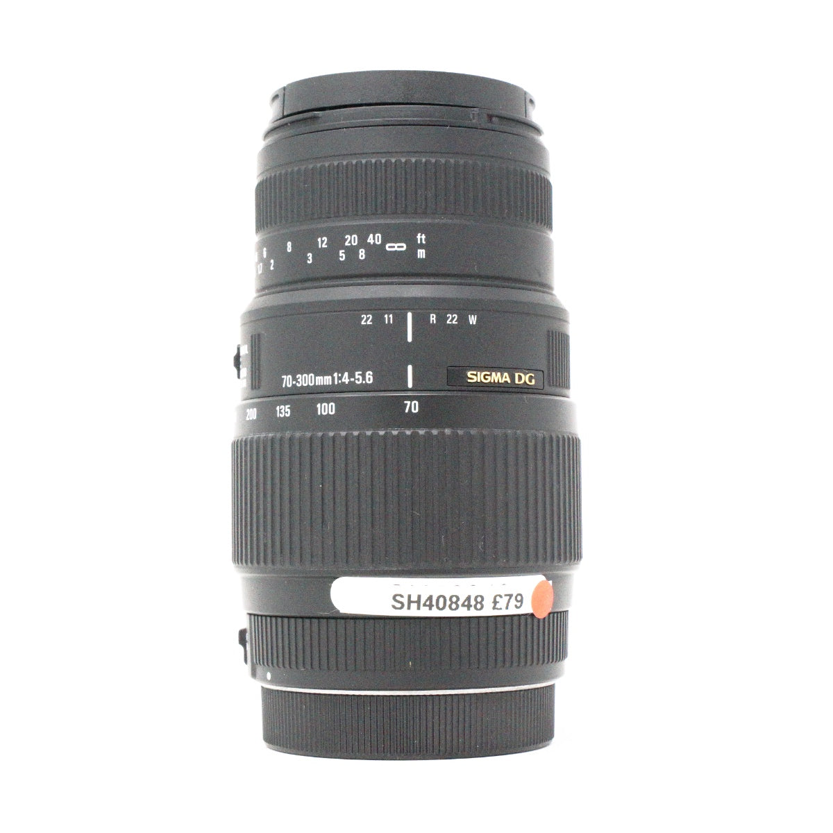 Used Sigma 70-300mm F4/5.6 Macro DG Lens for Canon