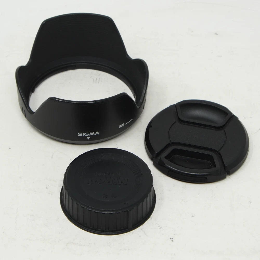 Used Sigma DC 18-125mm F3.5-5.6D Lens in Nikon F mount (Hood SH45588)