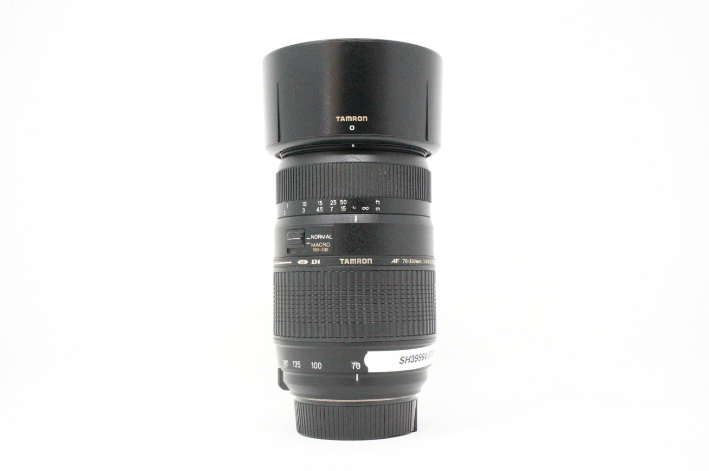 Used Tamron AF 70-300mm F/4-5.6 Di LD Macro lens for Nikon DSLR cameras