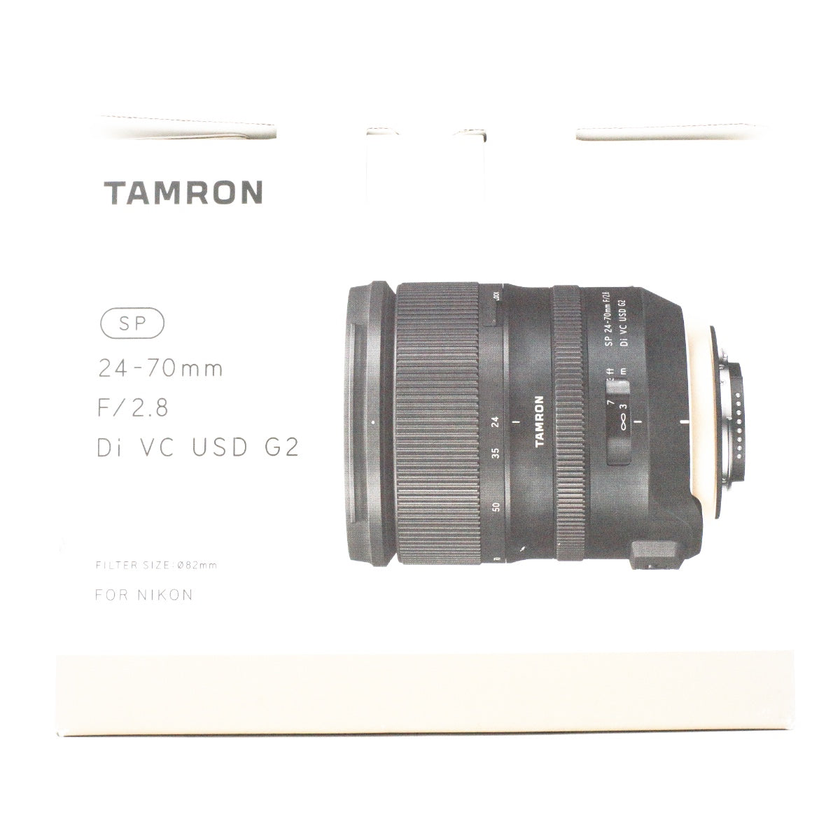 Used Tamron SP 24-70mm F/2.8 Di USD G2 lens for Nikon