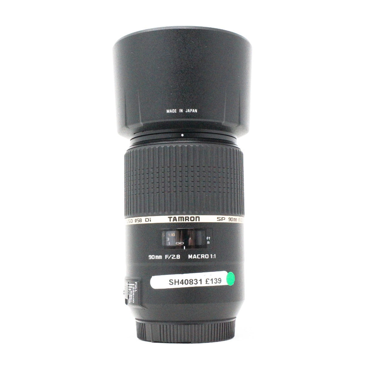 Used Tamron SP 90mm F2.8 Macro USD Lens for Sony Alpha