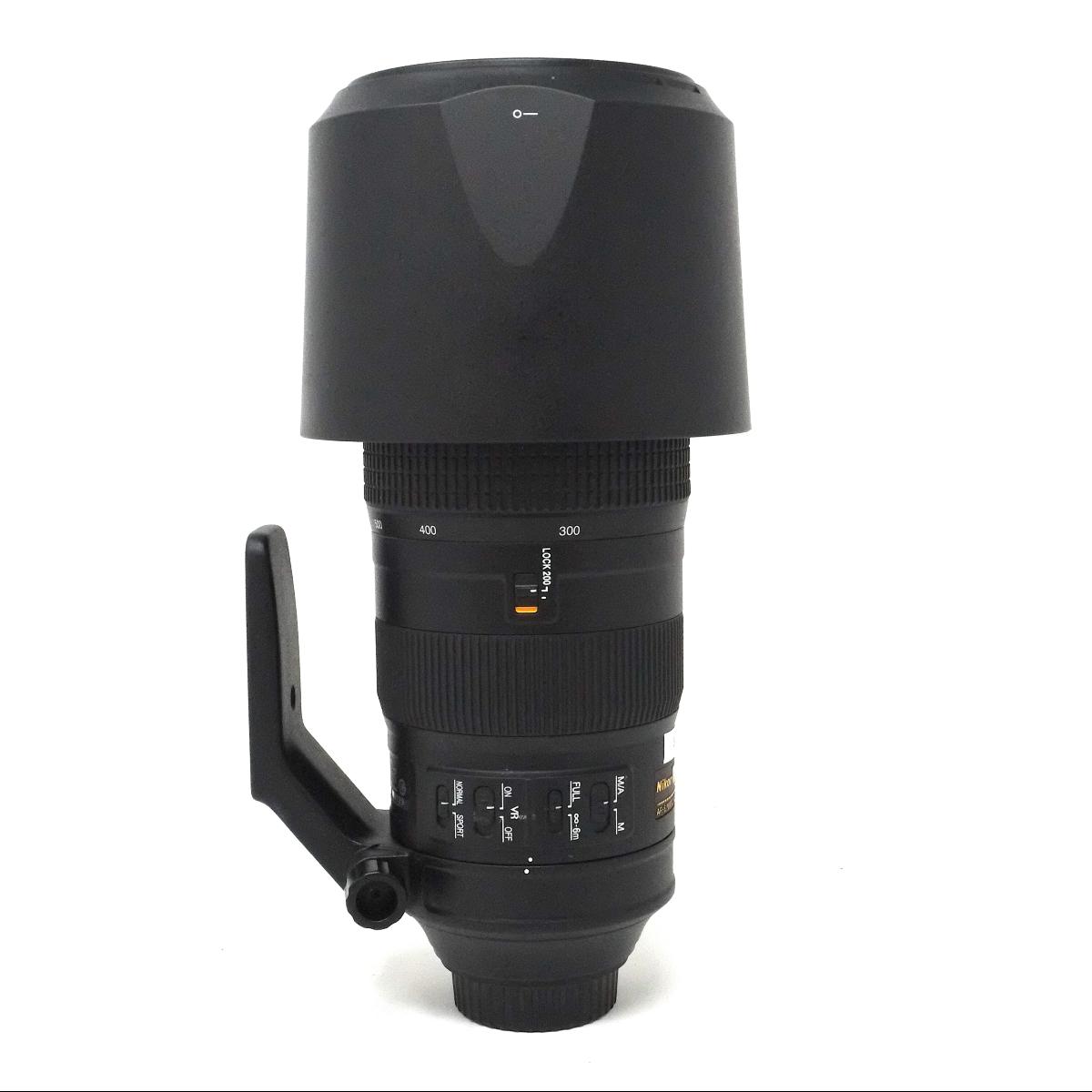 Used Nikon AF-S Nikkor 200-500mm F5.6E VR lens (Hood SH41624)