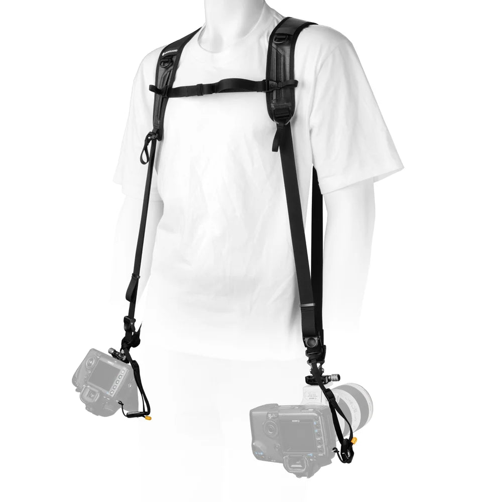 Vanguard PRO 2N1 Arca Compatible Dual Camera Harness - Black