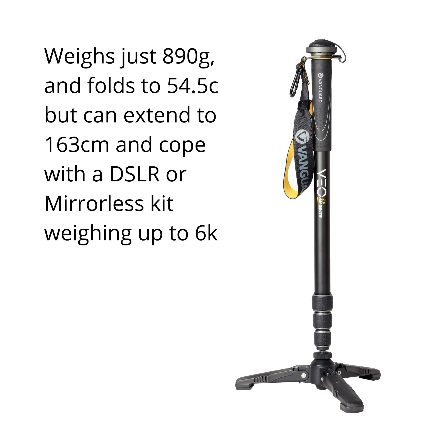 Vanguard VEO 2S AM-264TR Aluminium Video Monopod