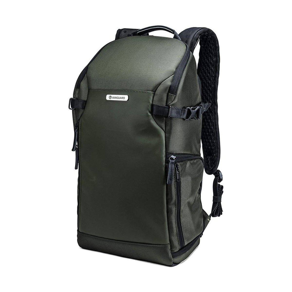 Vanguard VEO SELECT 46 BR Slim Backpack - Green front angle