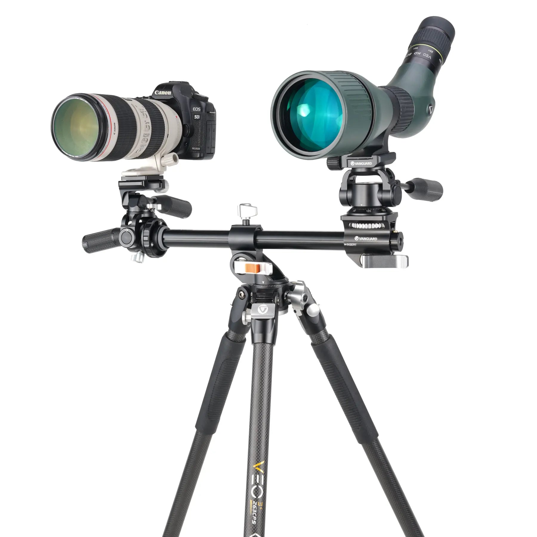 Vanguard VEO 3+ 263CPS Versatile Carbon Tripod with 3-Way Pan Head