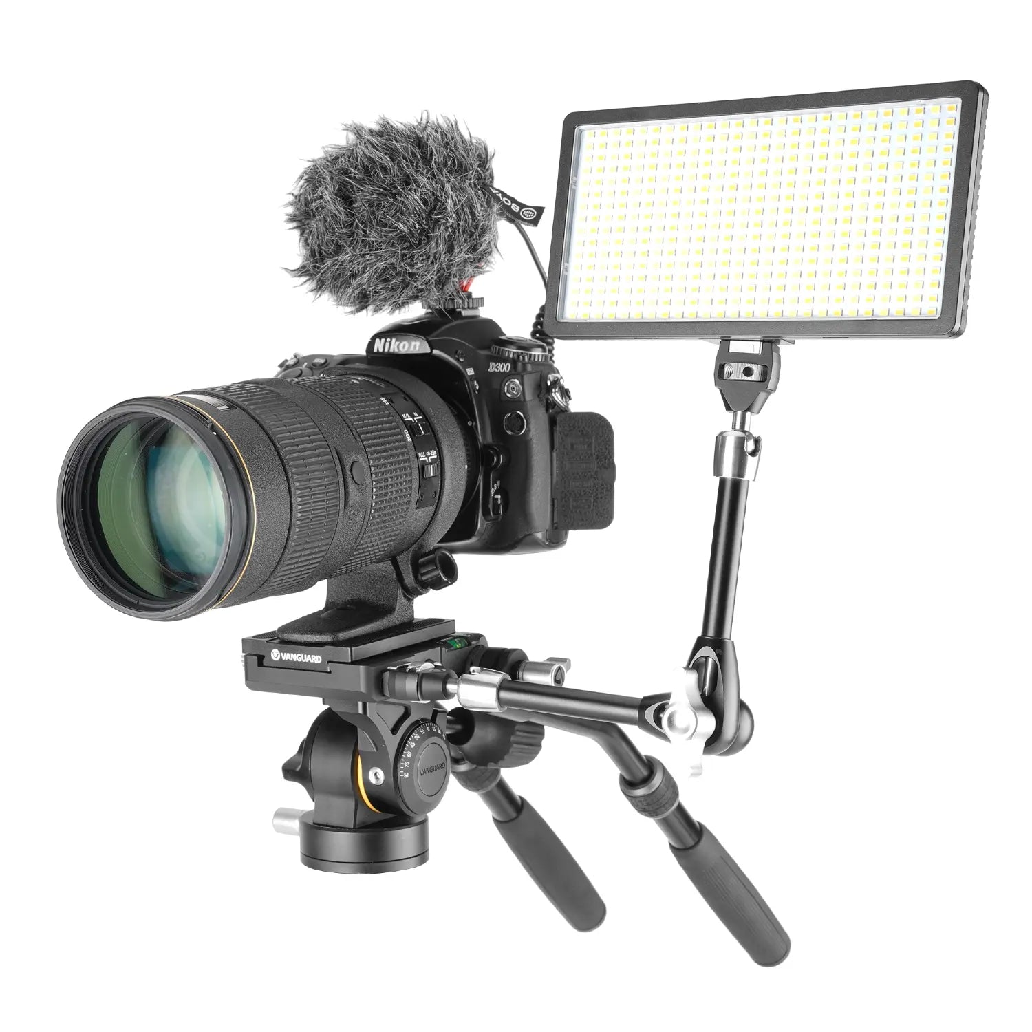 Vanguard Alta Pro 3VRL 303CV18 - Tripod & VEO PV-18 Video Head