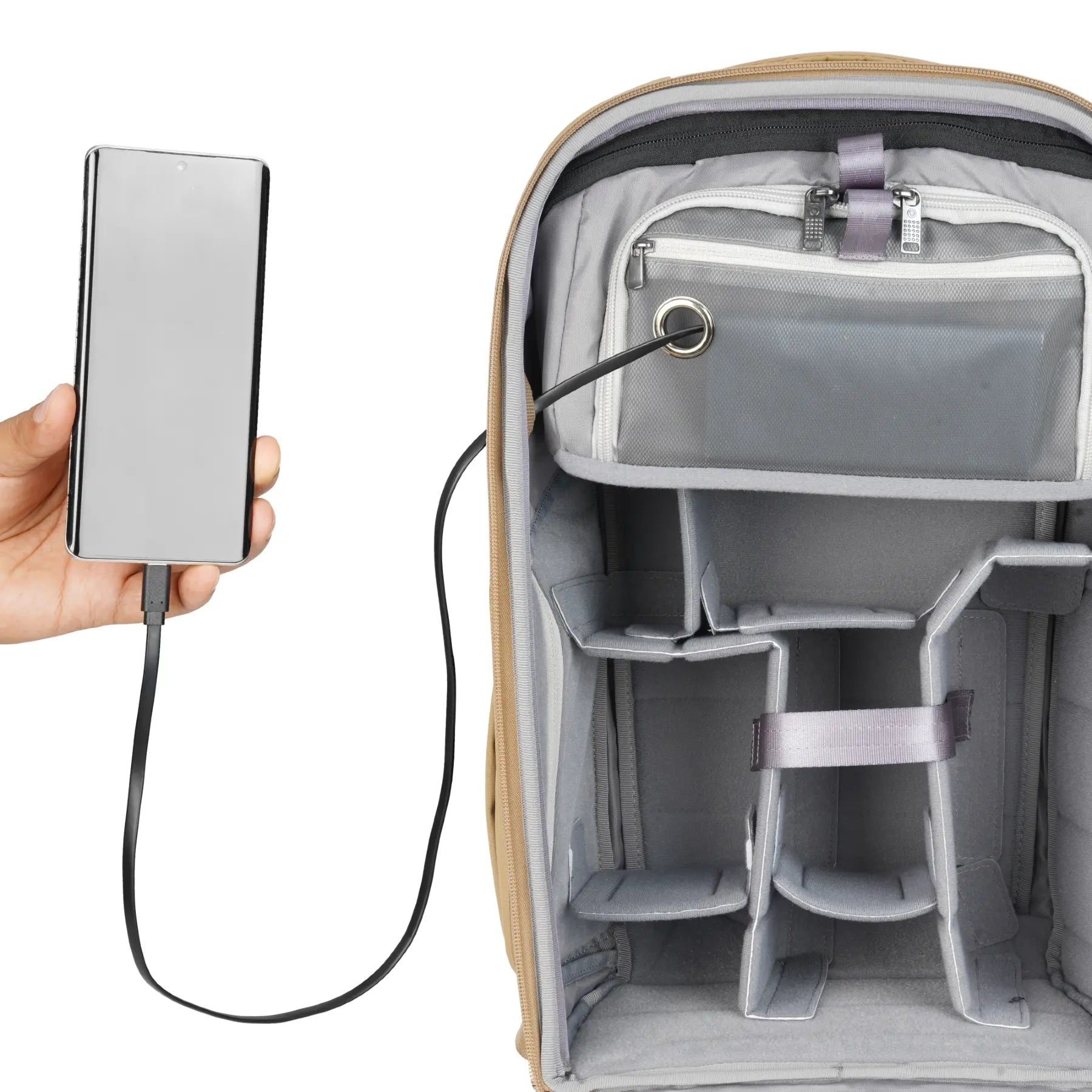 Vanguard VEO Metro B30L Camera Backpack - Beige