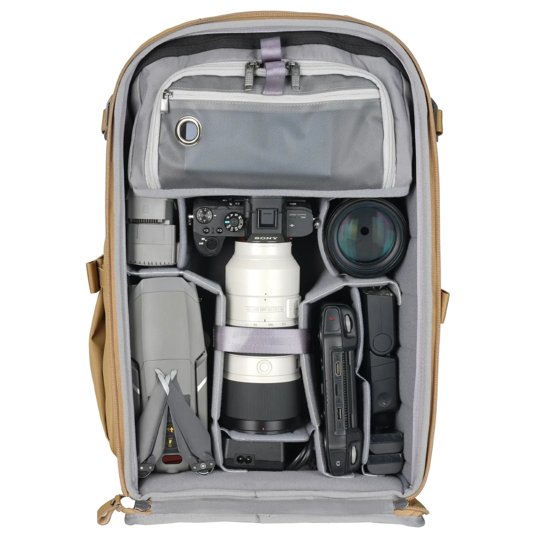 Vanguard VEO Metro B30L Camera Backpack - Beige