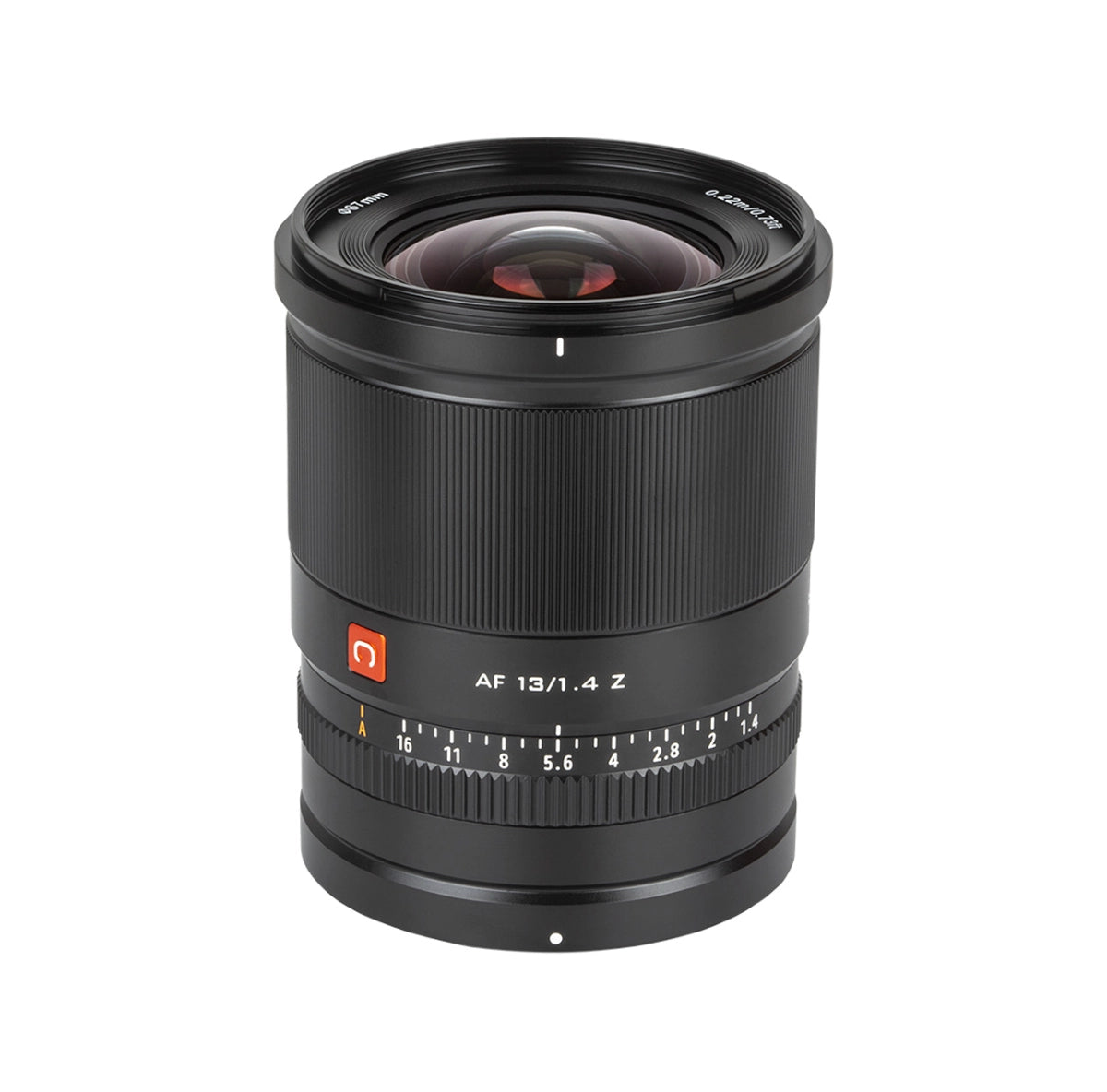 Viltrox 13mm F1.4 AF Nikon Z Mount Lens top angle