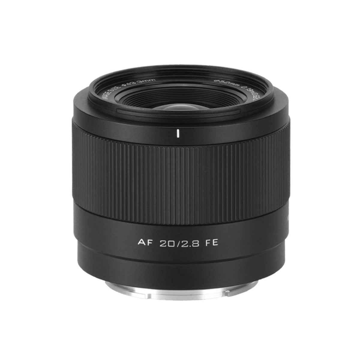 Viltrox AF 20mm F2.8 Full Frame Lens For Sony E-mount top angle