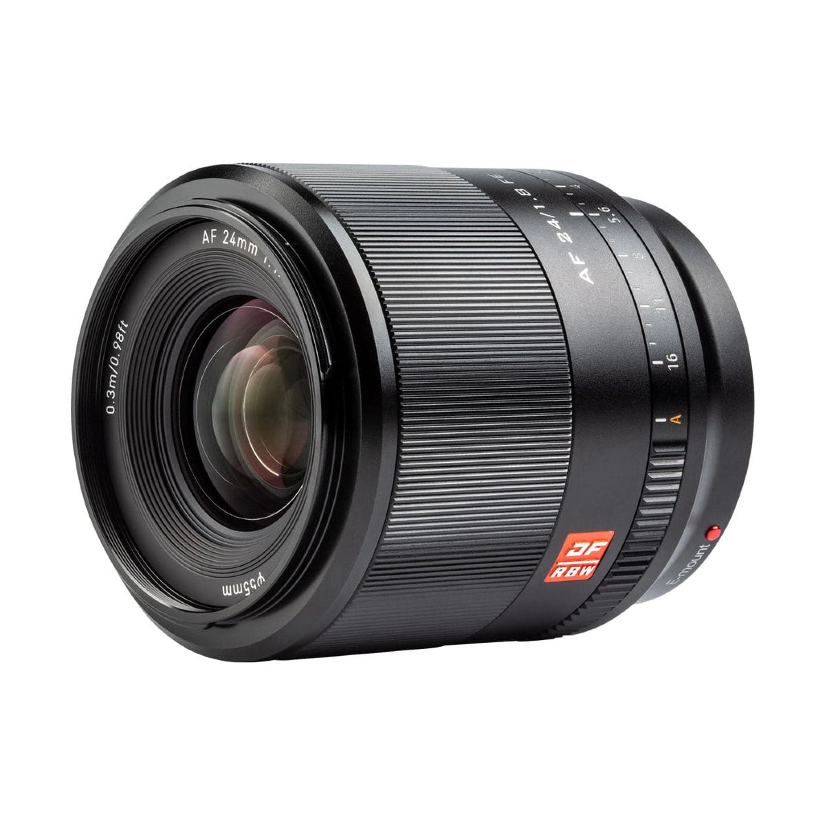 Viltrox AF 24mm F1.8 Lens - Sony FE Mount side angle