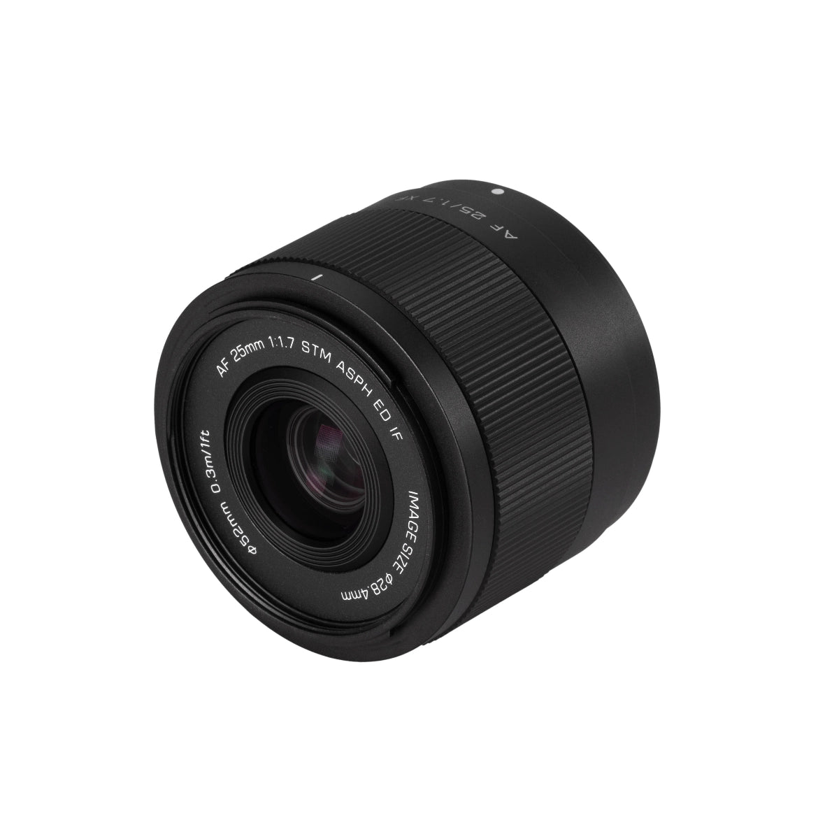 Viltrox AF 25mm F1.7 Lens - Fujifilm XF Mount side angle
