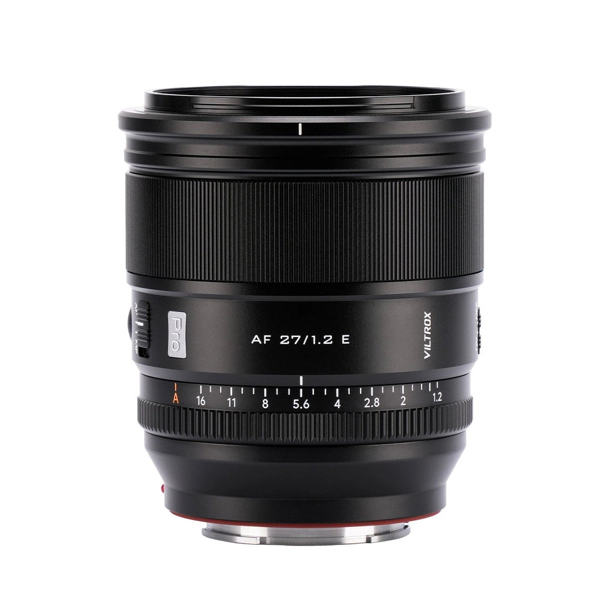 Viltrox AF 27mm F1.2 Lens - Sony E Mount top angle