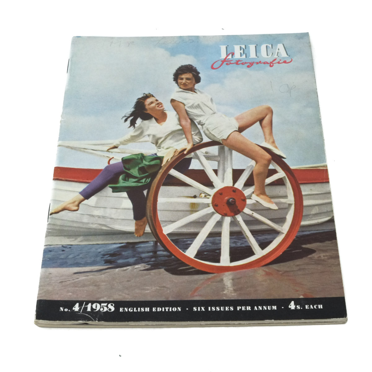 Vintage Leica LFI Magazines from 1958, Full year of Issues - Front cover 4