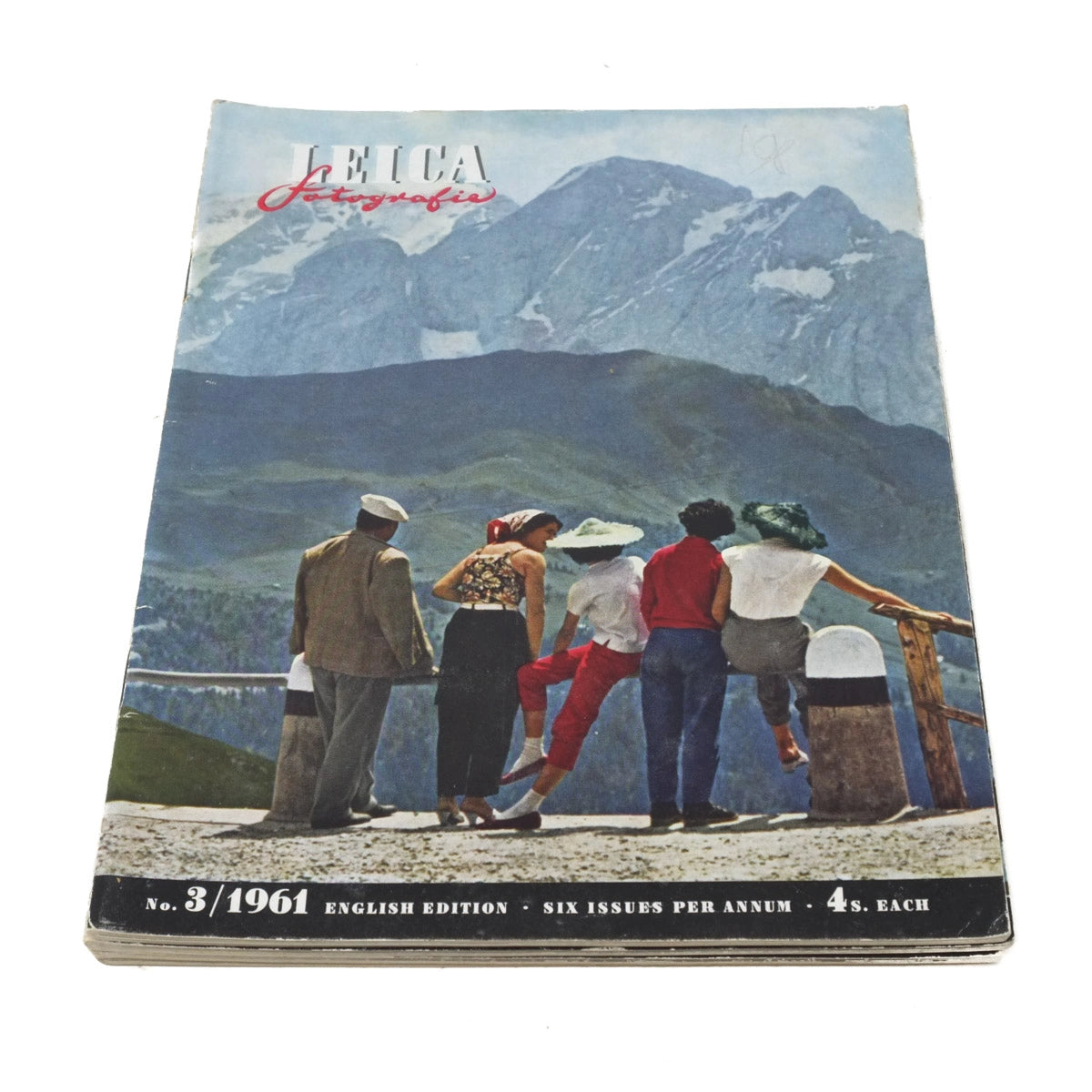 Vintage Leica LFI Magazines from 1961, Full year of Issues - Front cover 3