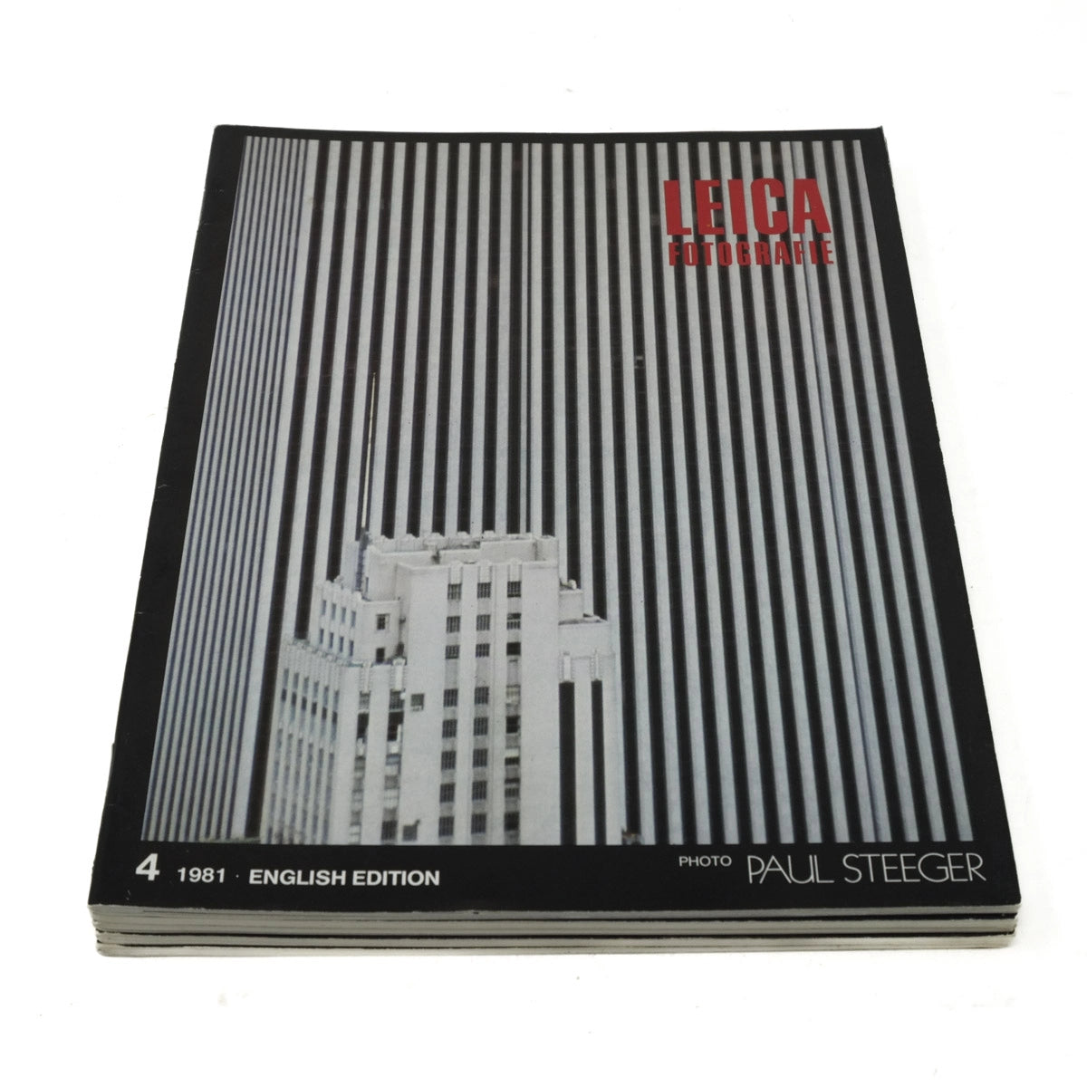Vintage Leica LFI Magazines from 1981, Full year of Issues - Front cover 4
