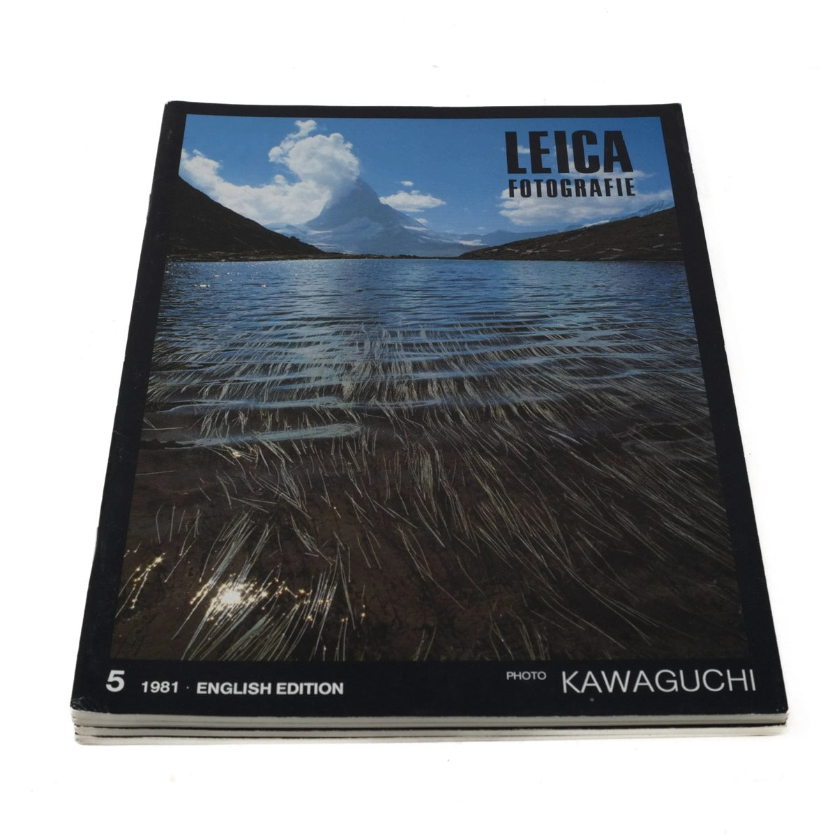 Vintage Leica LFI Magazines from 1981, Full year of Issues - Front cover 5