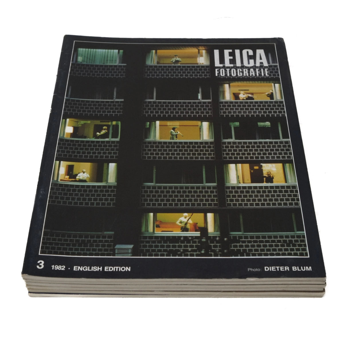 Vintage Leica LFI Magazines from 1982, Full year of Issues - Front cover 3