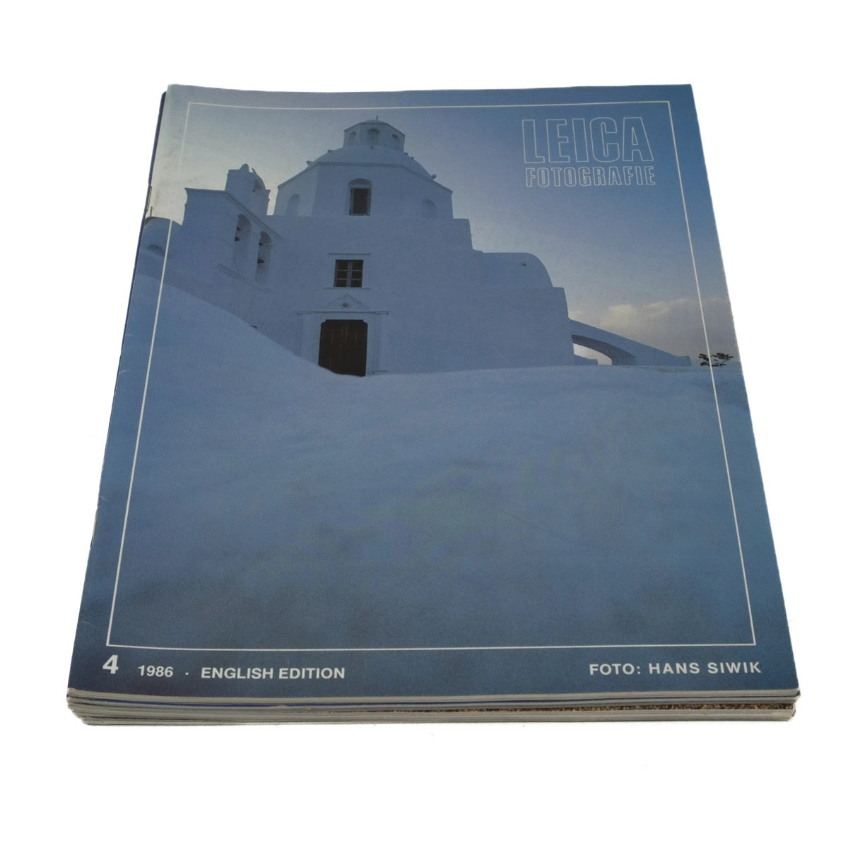 Vintage Leica LFI Magazines from 1986, Full year of Issues - Front cover 4