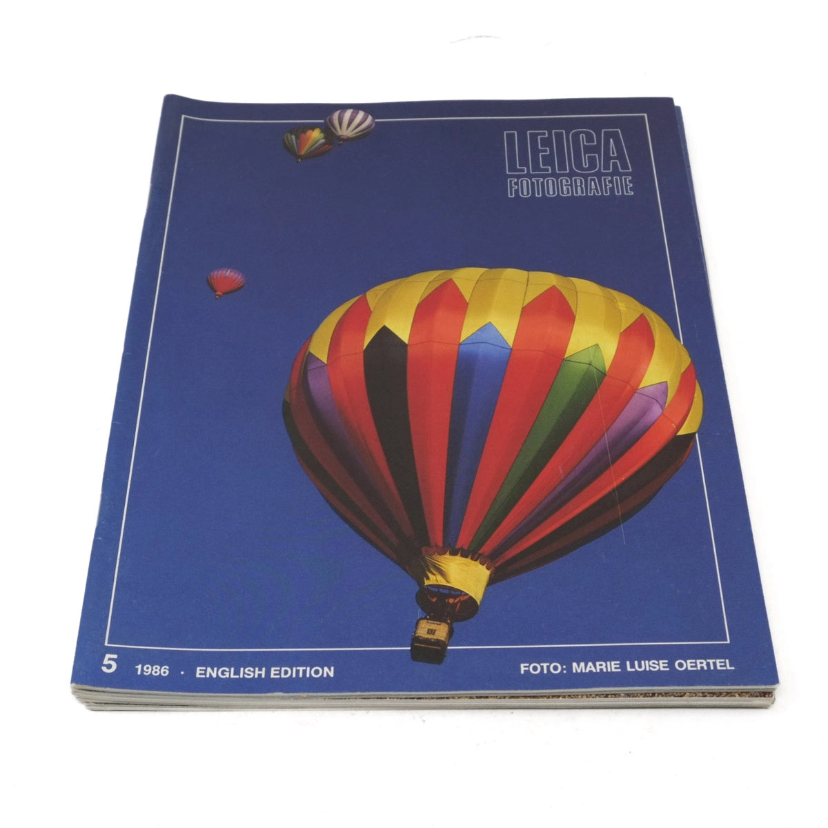 Vintage Leica LFI Magazines from 1986, Full year of Issues - Front cover 5