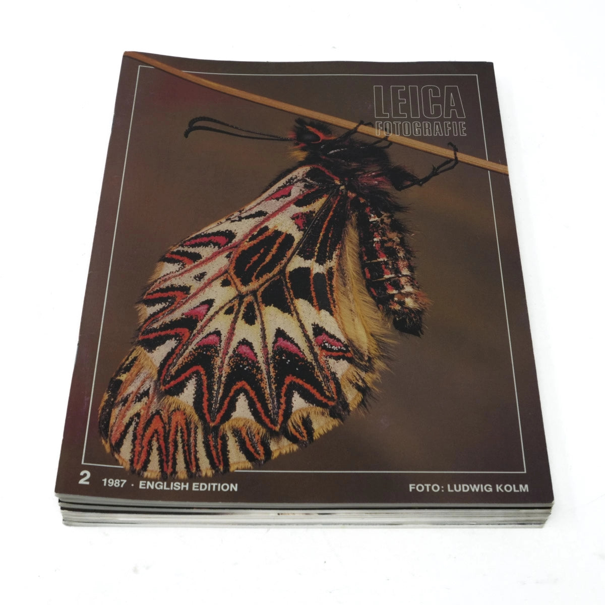 Vintage Leica LFI Magazines from 1987, Full year of Issues - Front cover 2