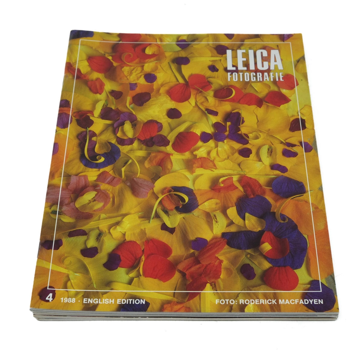 Vintage Leica LFI Magazines from 1988, Full year of Issues - Front cover 4