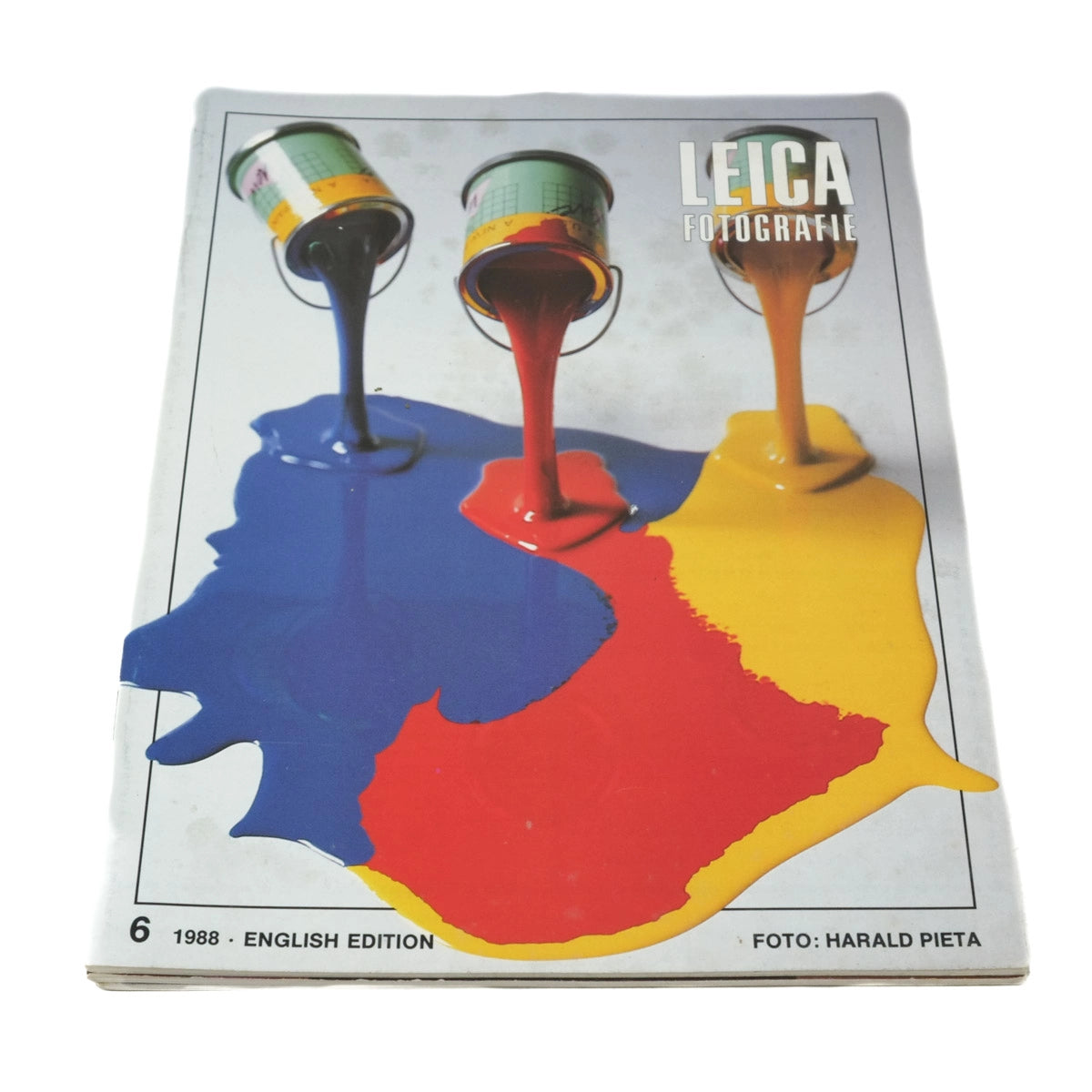 Vintage Leica LFI Magazines from 1988, Full year of Issues - Front cover 6