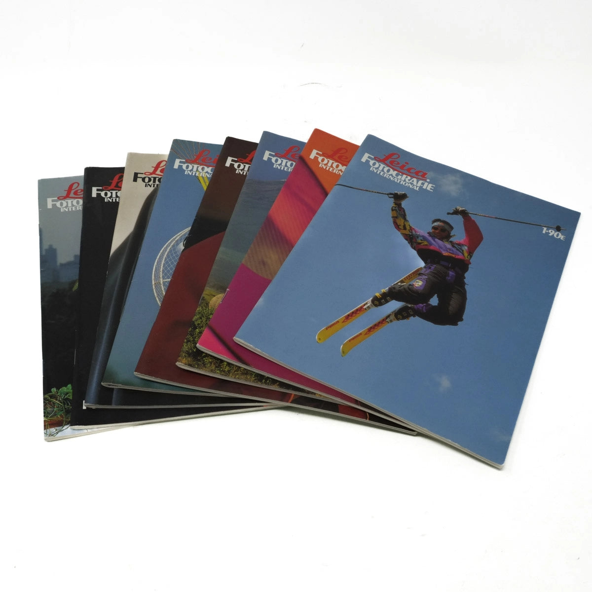 Vintage Leica LFI Magazines from 1990, Full year of Issues