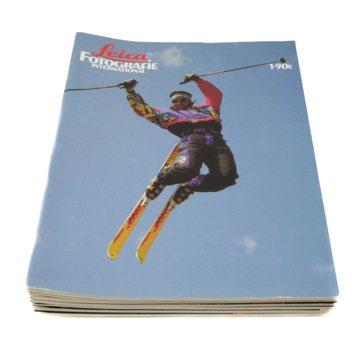 Vintage Leica LFI Magazines from 1990, Full year of Issues - Front cover 1