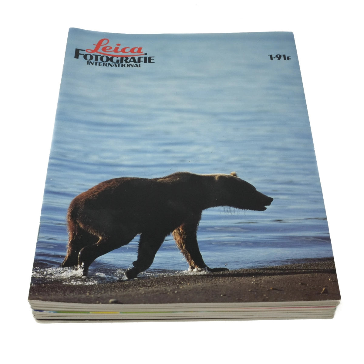 Vintage Leica LFI Magazines from 1991, Full year of Issues - Front cover 1