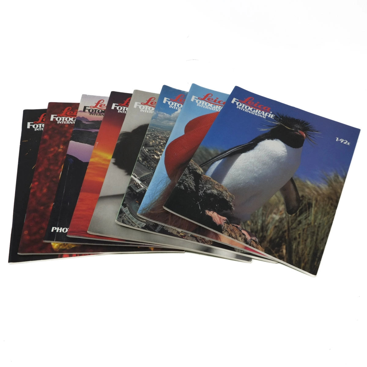 Vintage Leica LFI Magazines from 1992, Full year of Issues 
