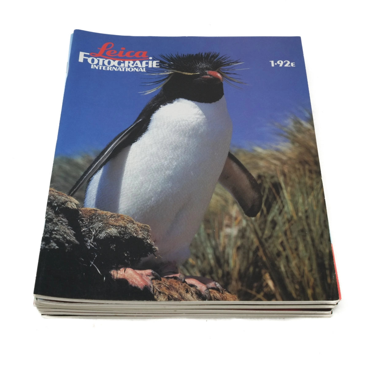 Vintage Leica LFI Magazines from 1992, Full year of Issues - Front cover 1