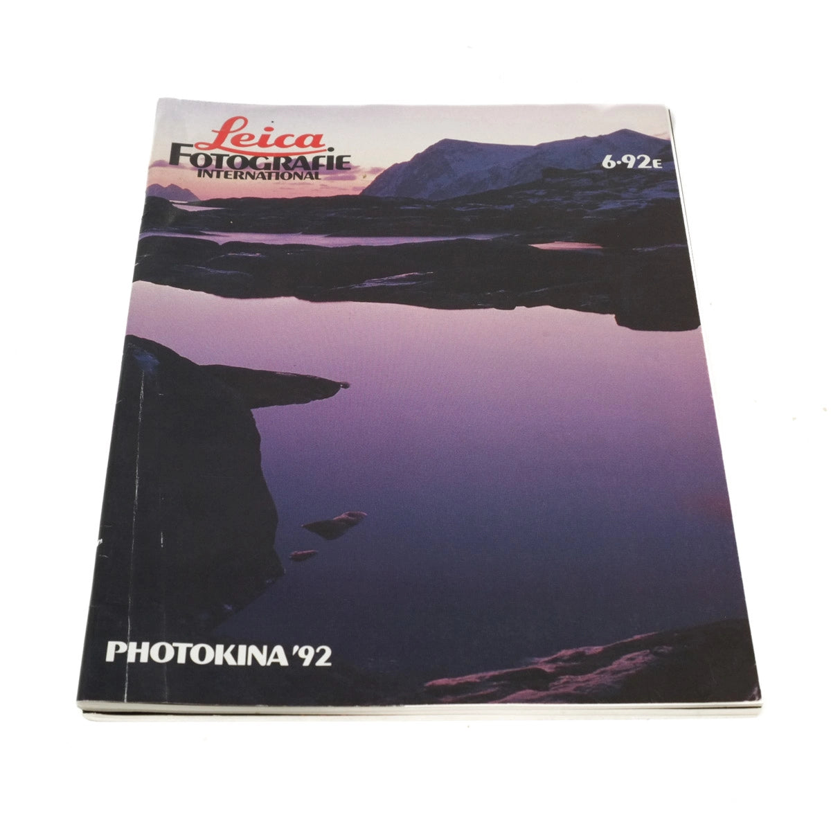 Vintage Leica LFI Magazines from 1992, Full year of Issues - Front cover 6