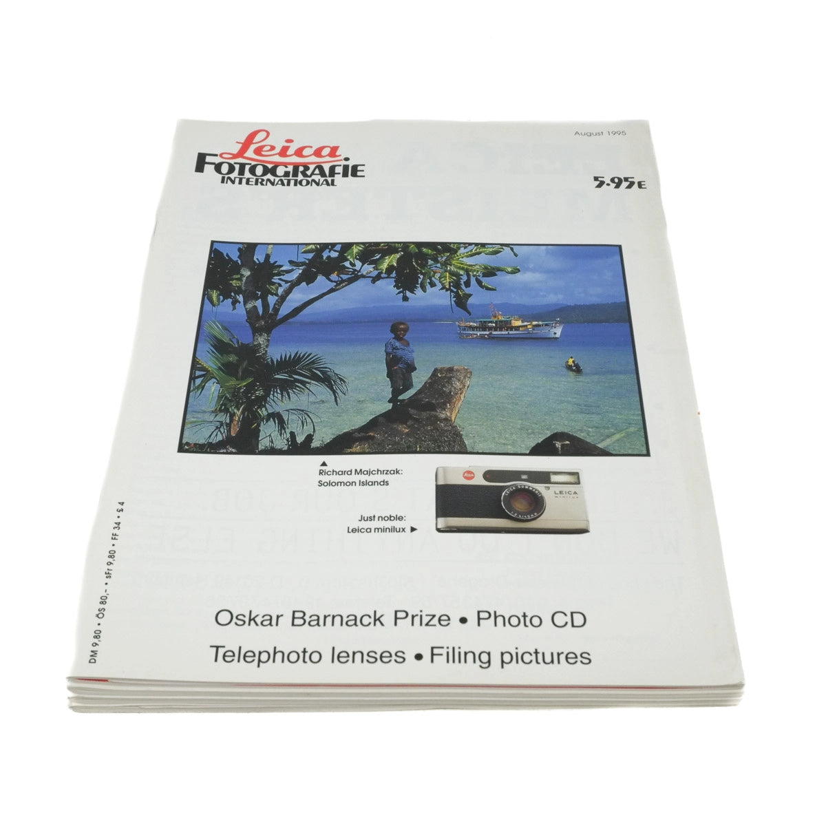 Vintage Leica LFI Magazines from 1995 - Front cover 4