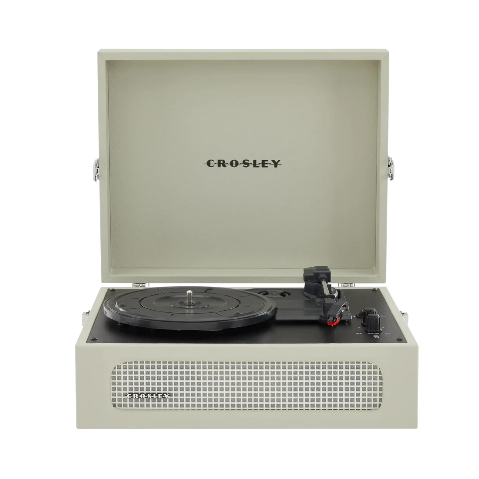 Product Image of Crosley Voyager Portable Retro vinyl record player turntable with bluetooth – Dune
