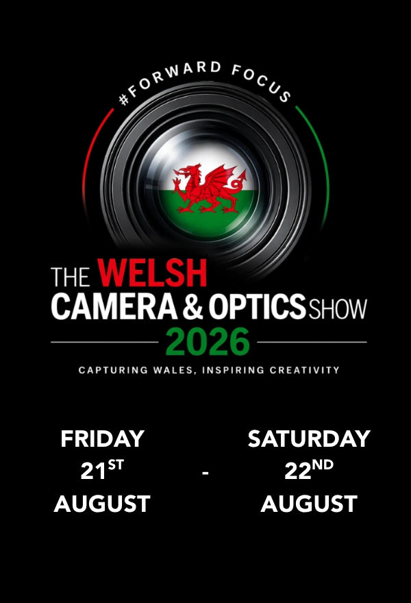 The Welsh Camera & Optics Show 2026, from Friday 21st of August to Saturday The 22nd of August.