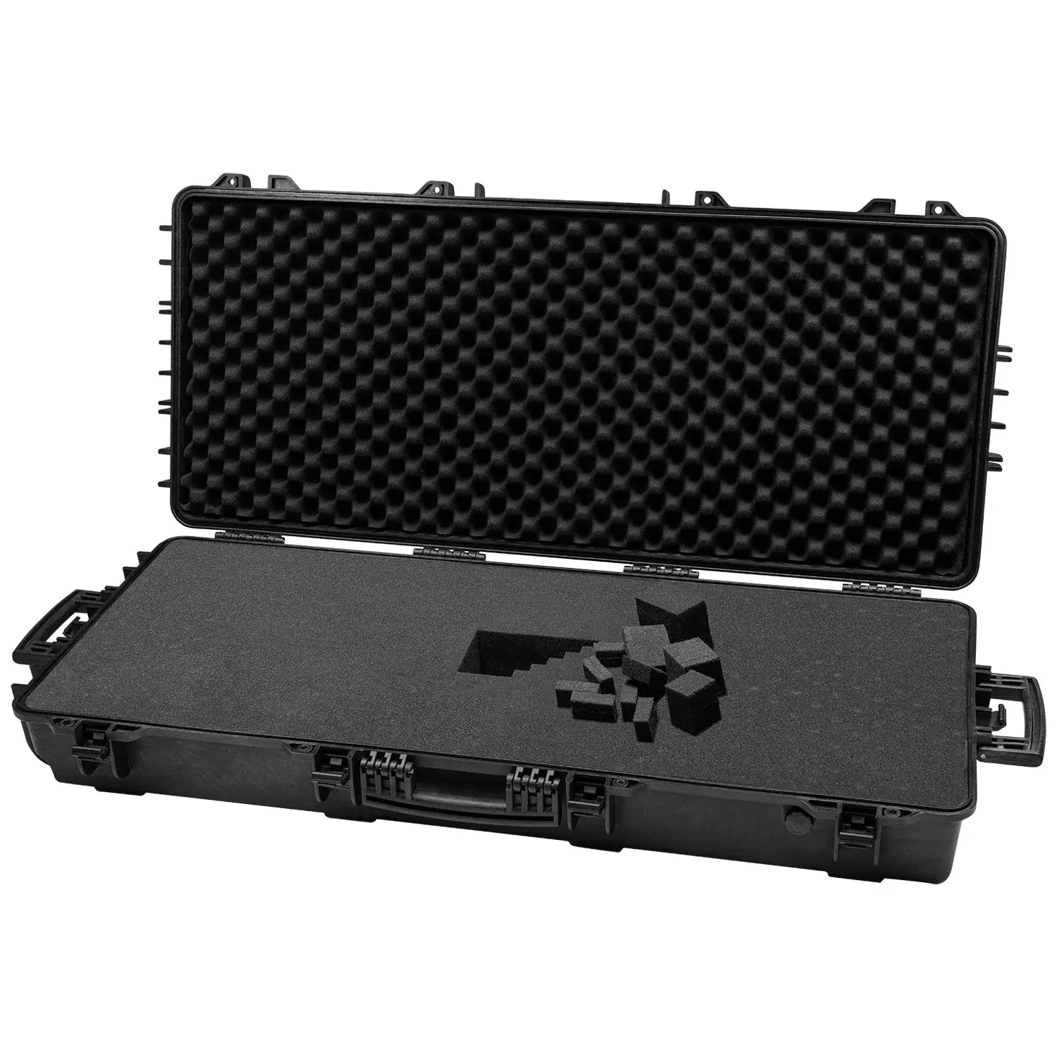 Westcott 4418 Rolling Hard Case with Pick & Pluck Foam Insert (44" x 18")