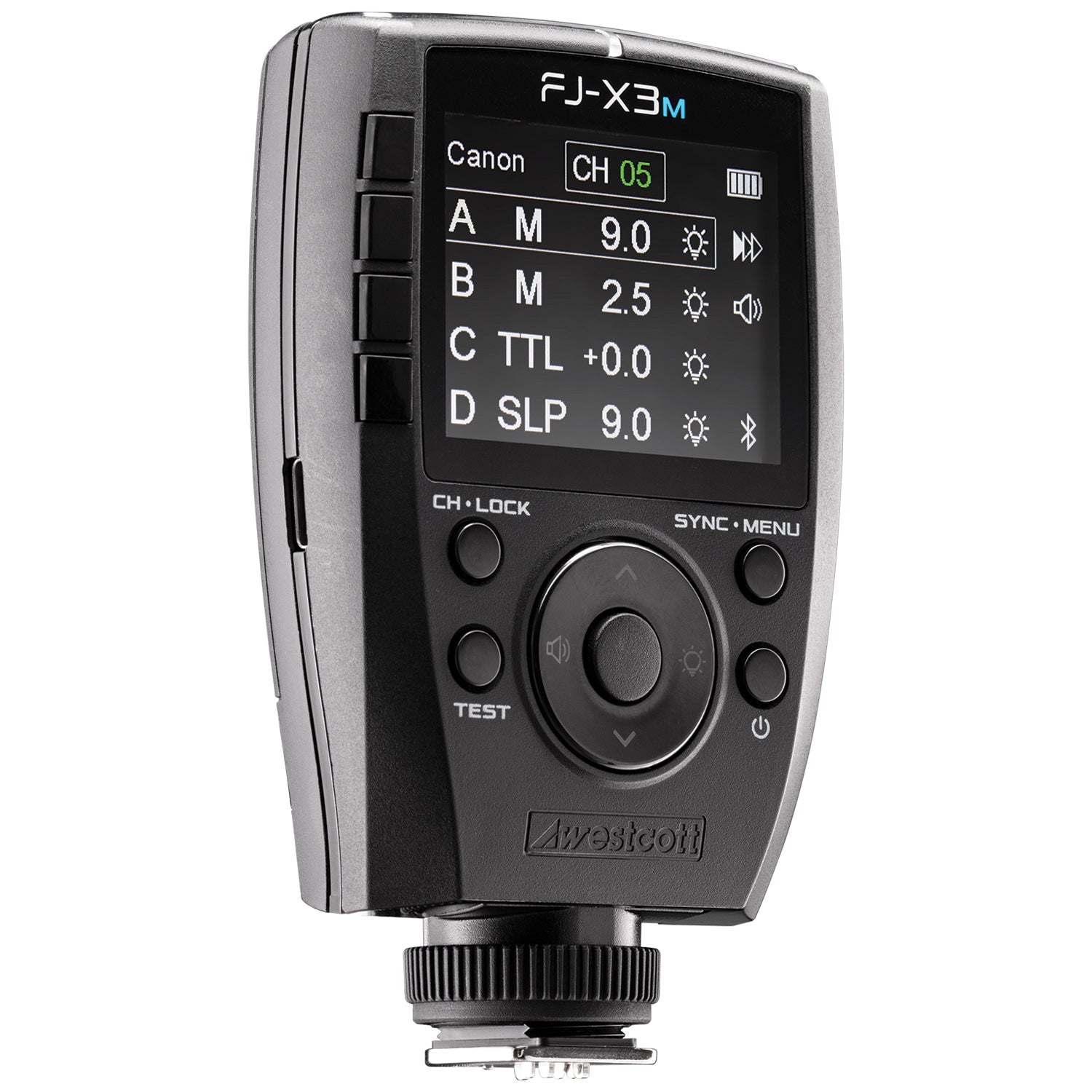 Westcott FJ-X3m Universal Wireless Flash Trigger 4785 product photo front angle