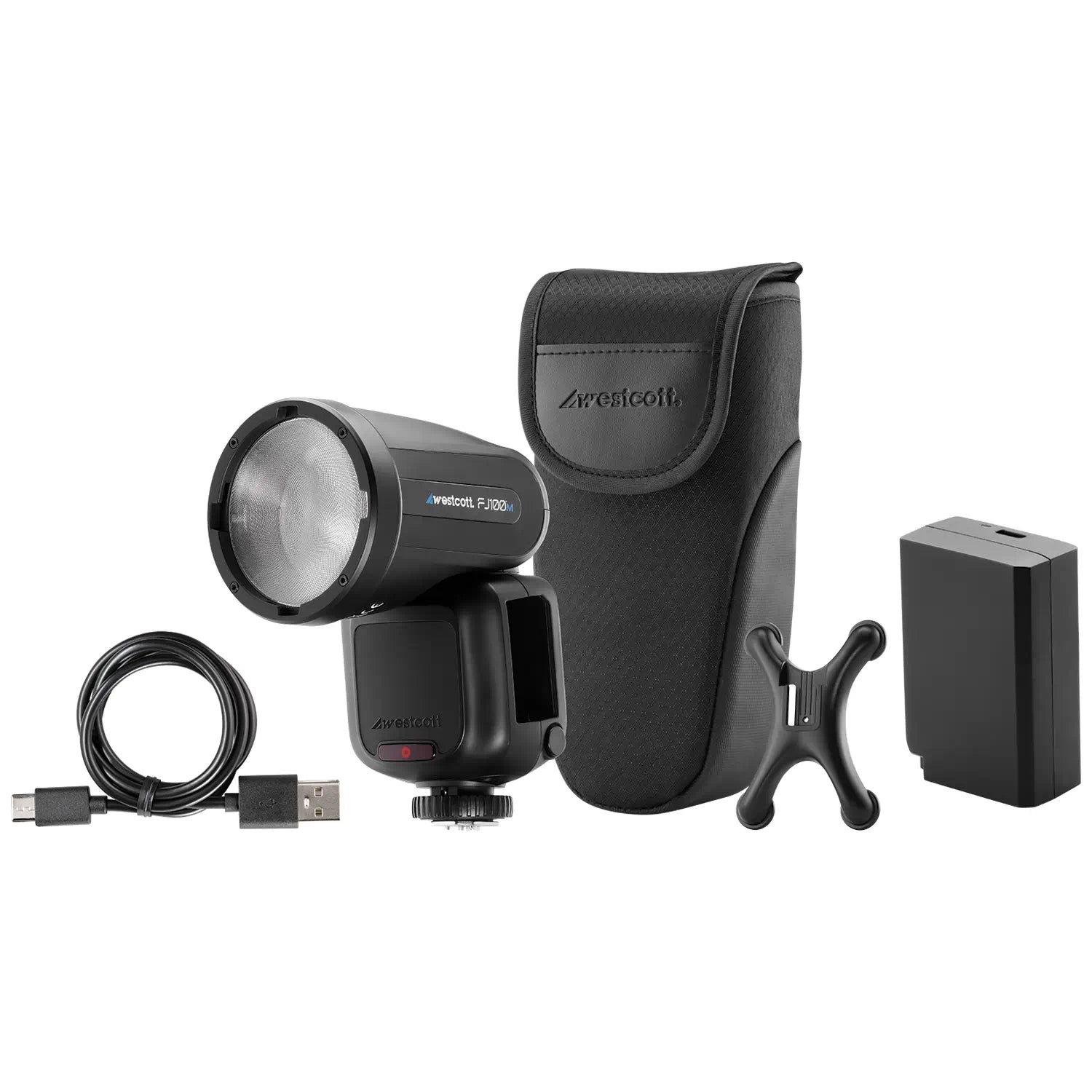 Westcott FJ100 M Touchscreen Speedlight Flash with Multi-Brand Camera Mount (100Ws)