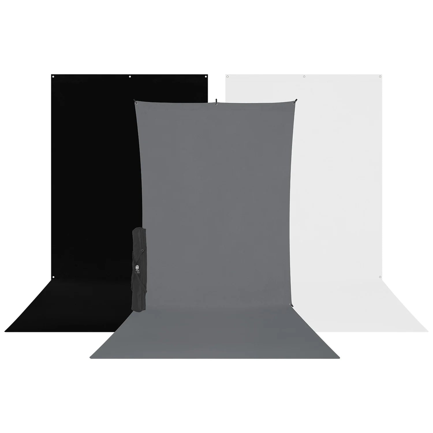 Westcott X-Drop 3-Pack Sweep Backdrop Kit (5' x 12')