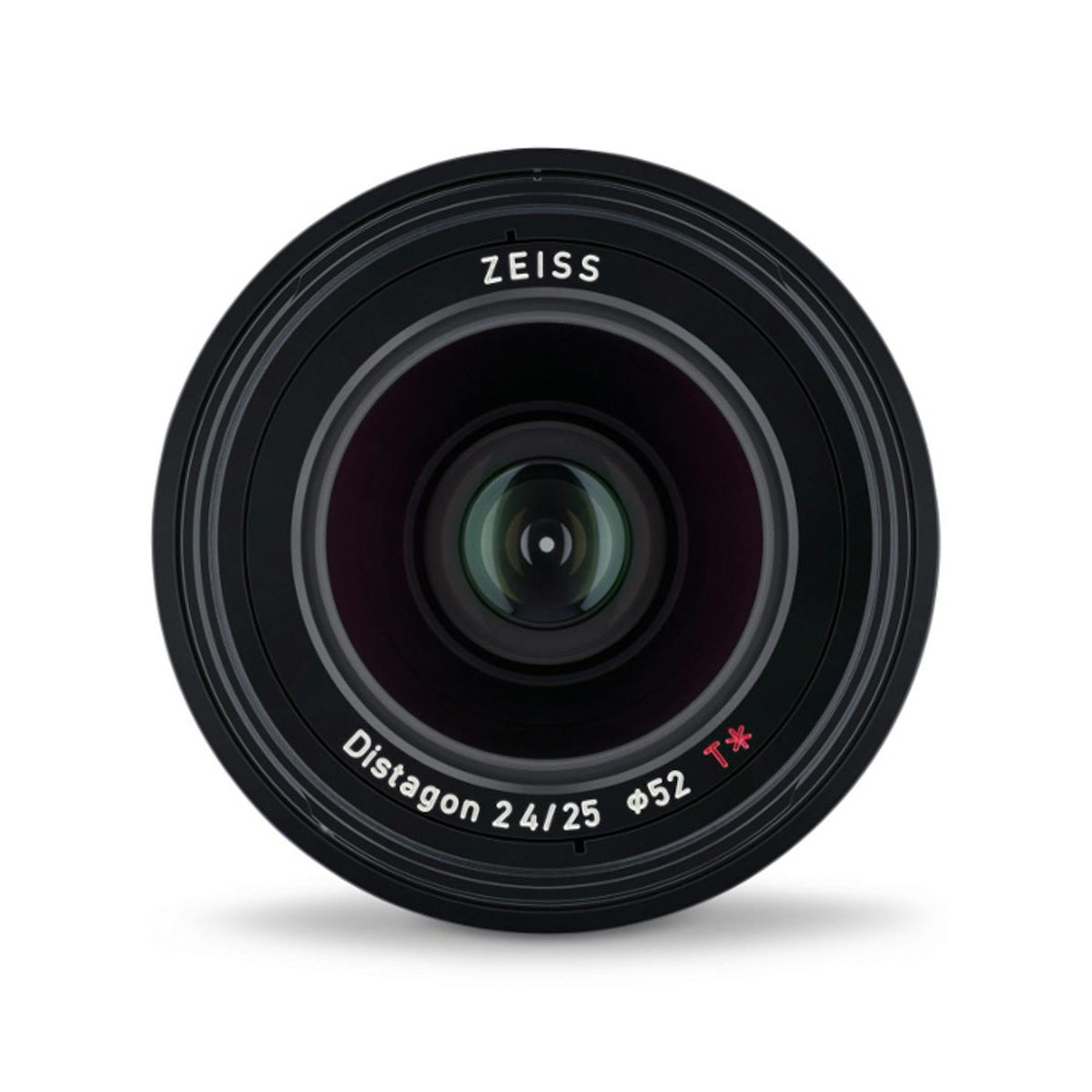 Zeiss Loxia 25mm F2.4 Lens for Sony E-mount front angle